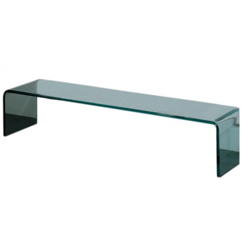 WHI-WHPONTE New Generation Ponte - large freestanding transparent glass shelf