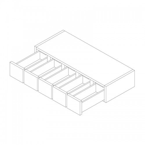 CW-WSD630 WSD630 - Wall Spice Drawer Cabinet