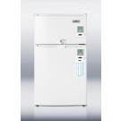 CP35LLF2MEDADA ADA compliant two-door refrigerator-freezer with single combination lock, temperature alarms and hospital grade cord