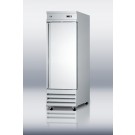 SCFF235 Commercially approved frost-free reach-in freezer in complete stainless steel; replaces SCFI235