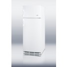 CP133 Two-door refrigerator-freezer with cycle defrost and slim 24" width