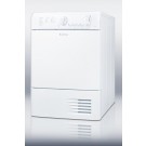 TCL73XNA 24" wide 220V condensing dryer built by Ariston in Europe