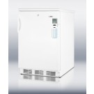 CT66LBIMED Built-in undercounter refrigerator-freezer for medical applications with temperature alarms, external display, cycle defrost, and front lock