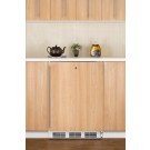 FF6L7BIIFADA Commercially approved, ADA compliant all-refrigerator with lock, auto defrost, and deluxe interior; capable of accepting full overlay panels over door