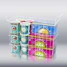 Flat Top Freezer Baskets Wired basket for flat top ice chest freezers