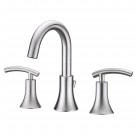UF55313 (Brushed Nickel) "Contemporary Collection" Lavatory Widespread Faucet