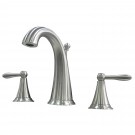 UF55413 (Brushed Nickel) "Transitional Collection" Two-Handle Widespread Bathroom Sink Faucet