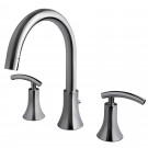 UF65100 (Chrome) "Contemporary Collection" Two-Handle Roman Tub Faucet