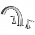 UF65200 (Chrome) "Transitional Collection" Two-Handle Roman Tub Faucet