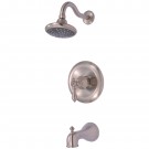 UF78603 (Brushed Nickel) "Signature Collection" Single-Handle Tub And Shower Faucet
