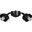 V0974-79 4-light Antique Bronze Ceiling Fan Light Kit