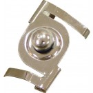 V2721 Silver T-Bar Clip