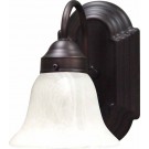 V6451-27 Marti 1-light Florence Bronze Bathroom Wall Sconce