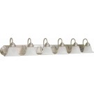V6456-33 Marti 6-light Brushed Nickel Bathroom Vanity