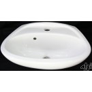 AB106 A simple small porcelain wall mounted bathroom sink is sometimes harder to find than you might think. This model has been selling very well due to its small size and convenient shape. Perfect for those small bathrooms or powder rooms.