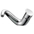 AB1572 A distinctive and unique choice, this faucet will subtly transform your bathroom to match with any design you have in mind. Sleek rounded  and flowing edges make this faucet truly one of a kind. 