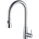 AB2034 LEON kitchen faucets by ALFI brand are made of solid stainless steel, unlike traditional faucets which are made out of brass and treated to created different finishes. These faucets are built tough and made to last for decades, both durability and 
