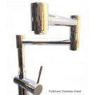 AB2038 LEON kitchen faucets by ALFI brand are made of solid stainless steel, unlike traditional faucets which are made out of brass and treated to created different finishes. These faucets are built tough and made to last for decades, both durability and 