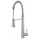 AB2039S LEON kitchen faucets by ALFI brand are made of solid stainless steel, unlike traditional faucets