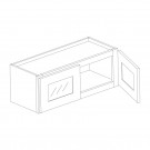 YW-W3612BGFI W3612BGFI - Double Door Beveled Glass Wall Cabinet