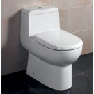 EAG-TB351 Dual Flush. So simple yet so genius. One bottom for solid waste (1.28 gpf) and one button for liquid waste (0.8 gpf). If only saving fuel was this simple