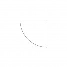 YRS-QR8 Quarter Round Molding 96"