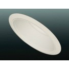 V8017-6 - White Recessed Stepped Baffle Trim 