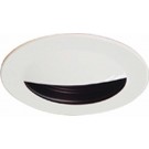 V8473-5 - Black Recessed Wall Wash Trim 