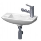 WHI-WH1-103R Isabella small wall mount basin with center drain