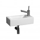 WHI-WH1-114R Isabella wall mount basin with center drain