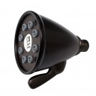 WHI-WH139-ORB Showerhaus round showerhead with 8 spray jets - solid brass construction with adjustable ball joint