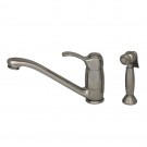 WHI-WH23574-C Metrohaus single lever faucet with matching side spray