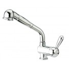 WHI-WH64566-C Metrohaus single hole faucet with pull-out spray head and lever handle