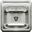WHI-WH692ABL Square drop-in entertainment/prep sink with a smooth surface