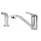 WHI-WH76574-C Metrohaus single lever faucet with matching side spray