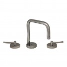 WHI-WH81214L-C Metrohaus lavatory widespread with swivel spout and pop-up waste with lever handles