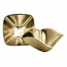 WHI-WHB13TLDV-POLISHED BRASS Copperhaus above mount basin with smooth texture