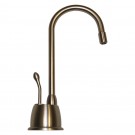 WHI-WHFH-H4640-BN Forever Hot instant hot water dispenser with gooseneck spout and self closing handle