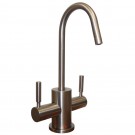 WHI-WHFH-HC1401-BN Forever Hot instant hot/cold water dispenser with gooseneck spout and a self closing hot water handle