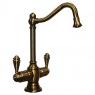 WHI-WHFH-HC3131-AB Forever Hot instant hot/cold water dispenser with traditional spout and self closing hot water handle