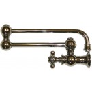 WHI-WHKPFCR3-9500-C Vintage III wall mount pot filler with cross handles