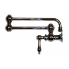 WHI-WHKPFLV3-9500-C Vintage III wall mount pot filler with lever handle