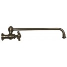 WHI-WHKPFSCR3-9000-BN Vintage III wall mount pot filler with cross handle