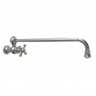 WHI-WHKPFSCR3-9000-C Vintage III wall mount pot filler with cross handle