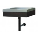 WHI-WHLOWES New Generation Low support - suspended wood frame wall mount support for the WHLOW sink