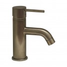 514.141WS-C Blairhaus Truman widespread lavatory faucet with smooth lined arcing spout, hexagon-shaped cross handles, beveled escutcheons and pop-up waste
