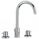 614.855PR-P Blairhaus Monroe pressure balance valve with showerhead, tub spout with pull down diverter and octagon-shaped lever handle