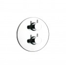 WHI-WHLX783T-C Luxe thermostatic valve with round plate