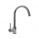 WHI-WHLX78591-C Metrohaus single hole faucet with gooseneck swivel spout, pull-down spray head and lever handle