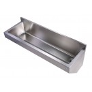 WHI-WHNC4513L Noah's Collection Brushed Stainless Steel commercial wall hung laundry-scrub sink